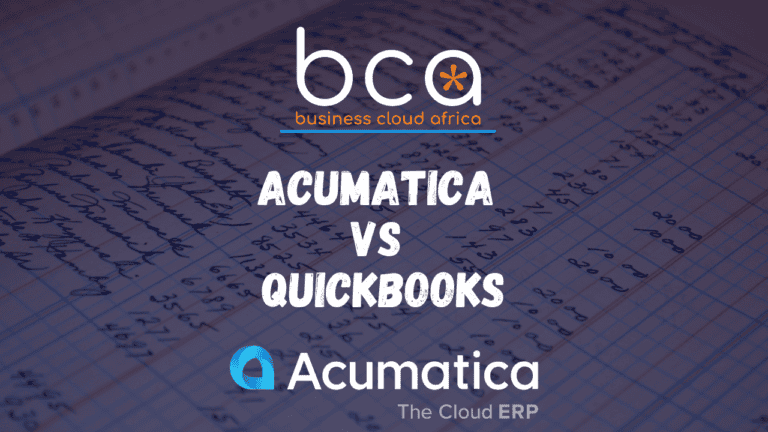 Acumatica vs Quickbooks