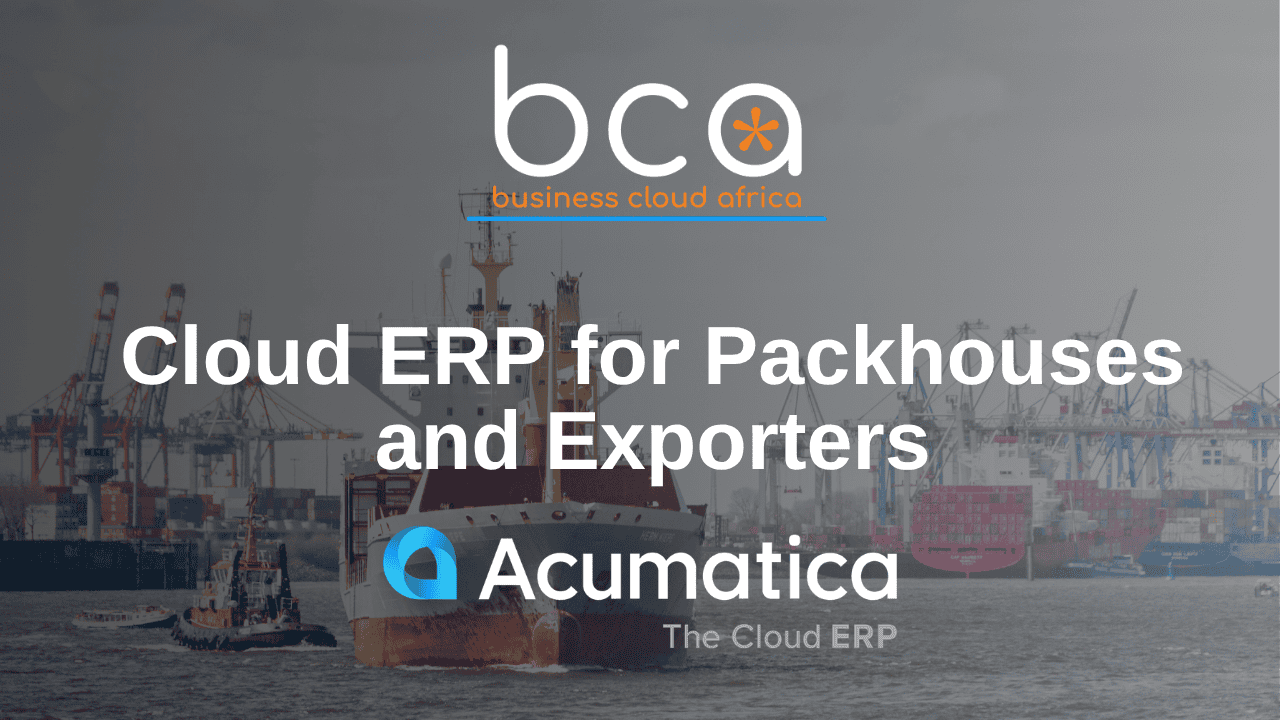 ERP for packhouses South Africa